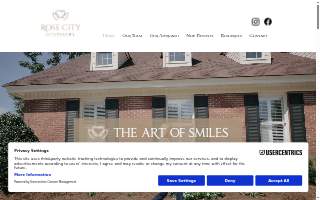 Rose City Dentistry website