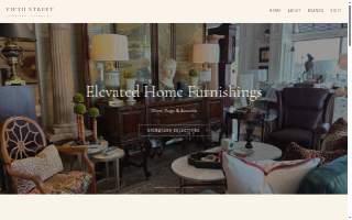 Fifth Street Interiors website