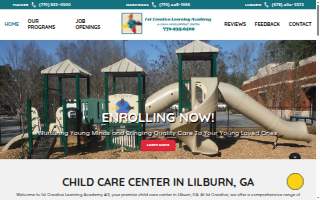1st Creative Learning Academy website