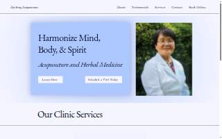 Aju Song Acupuncture of Tucker website