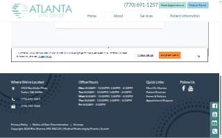 Atlanta Gyn Center website