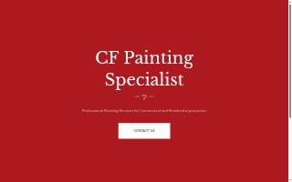 CF Painting Specialist LLC website