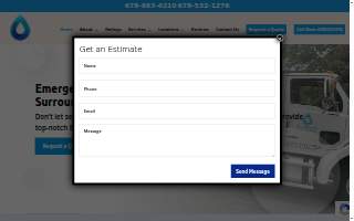 Easy Clean Septic of Tucker website