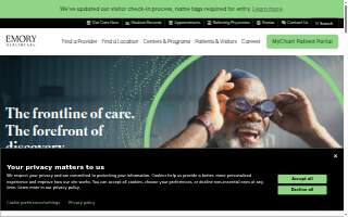 Emory Heart Center website