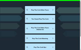 Pop the Cork Wine Tours website