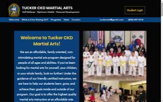 Tucker CKD Martial Arts website