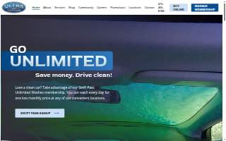 Ultra Car Wash of Suwanee website