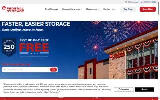 10 Federal Storage of Valdosta website