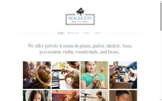 Azalea City Music Academy website