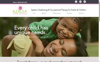 Azalea Rehab Services website