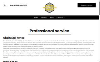 CJS Fence Installation Company website
