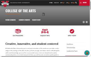 College of the Arts website