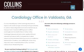 Collins Cardiology website