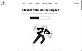 Griffin Web Solutions website