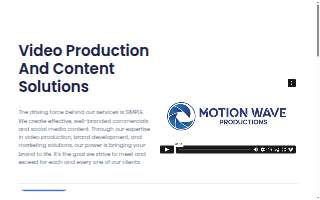 Motion Wave Productions, LLC website