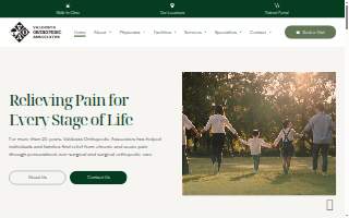 Valdosta Orthopedic Associates PC website