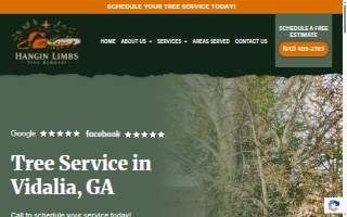 Hangin Limbs Tree Removal website