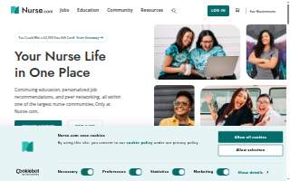 Nurses Plus Inc. Home Care website