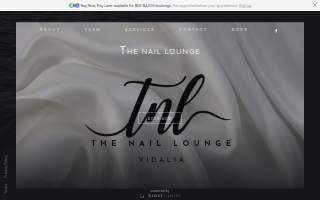 The Nail Lounge website
