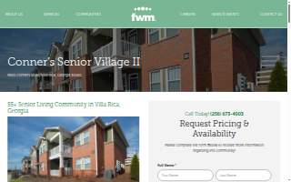 Conners Senior Village I & II website