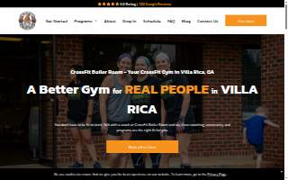 CrossFit Boiler Room in Villa Rica website