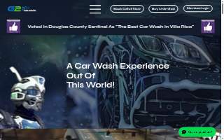 G2 Express Car Wash website