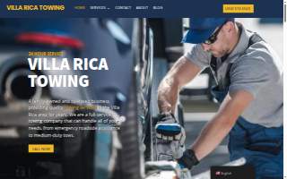 Villa Rica Towing website