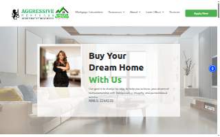 Aggressive Mortgage LLC website