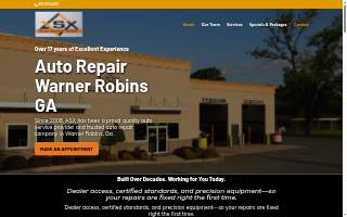 ASX Auto Service Xperts website