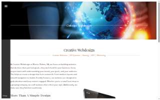 Creative Webdesign website