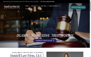 Daniell Law Firm, LLC website