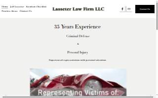 Lasseter Law Firm LLC website