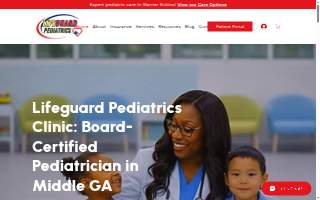 Lifeguard Pediatrics website