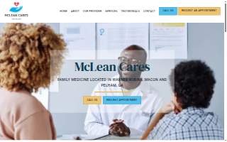 McLean Cares website