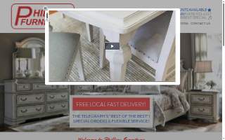 Phillips Furniture Outlet website