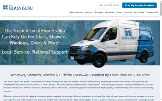 The Glass Guru of Warner Robins website