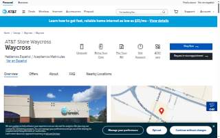 AT&T Store of Waycross website