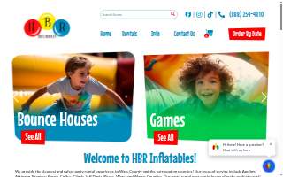 HBR Inflatables website
