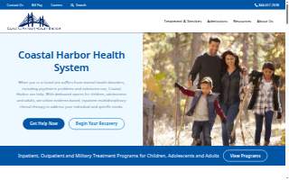 Coastal Harbor Treatment Center website
