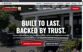 Fence & Deck Connection of Savannah website