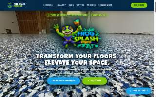 Frog Splash Coatings website