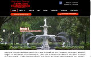 Rincon Transmission of Savannah website