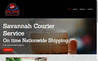 Salt Creek Couriers of Wilmington Island website