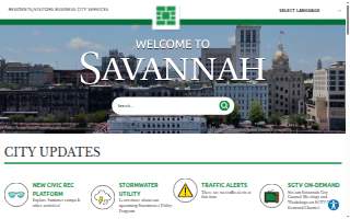Savannah Day Spa website