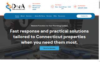 DNA Plumbing website