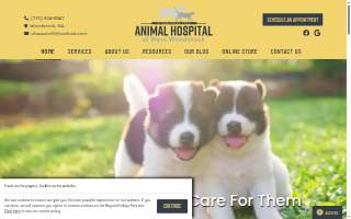 Animal Hospital of West Woodstock website