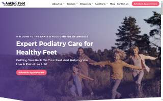 Ankle & Foot Centers of America website