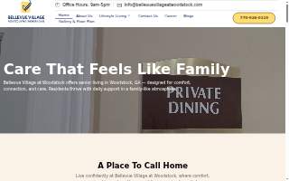 Bellevue Village at Woodstock website