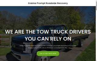 Erskine Prompt Roadside Recovery website