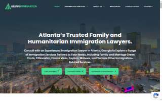 Glenn Immigration LLC website